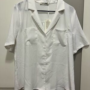 Grace Karin Classic White Collar